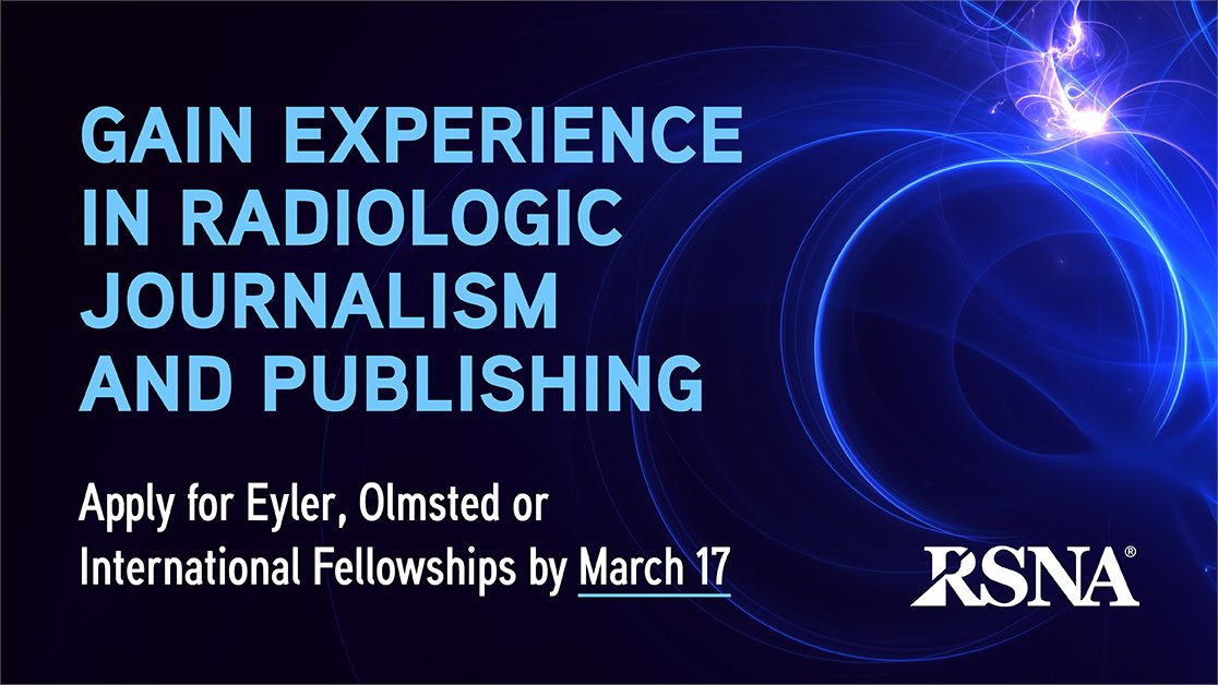 RSNA tweet media