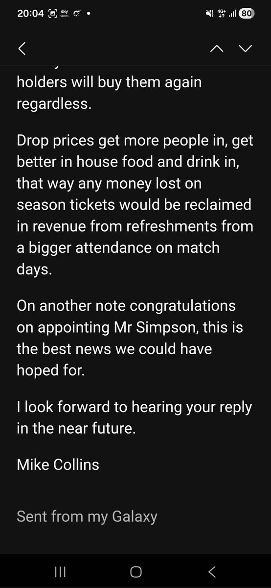 collins4clan's tweet photo. @Jonnyreay Listened to your social today.

I wrote this to Nigel Clibbens nearly 4 years ago. Unfortunately I have deleted the reply.

He basically said that Bradford can do them prices as they have a much bigger catch ment area. https://t.co/L3A51uj0fR