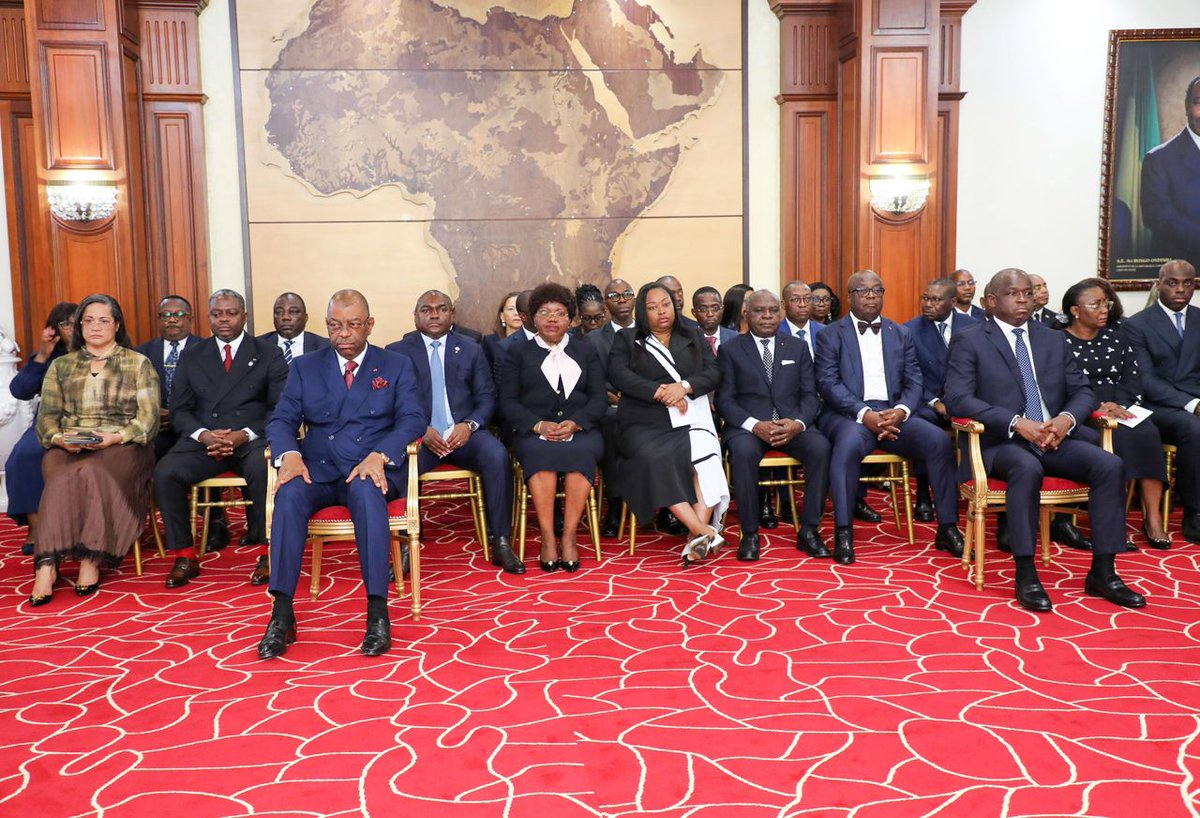 Brice Clotaire Oligui Nguema tweet media