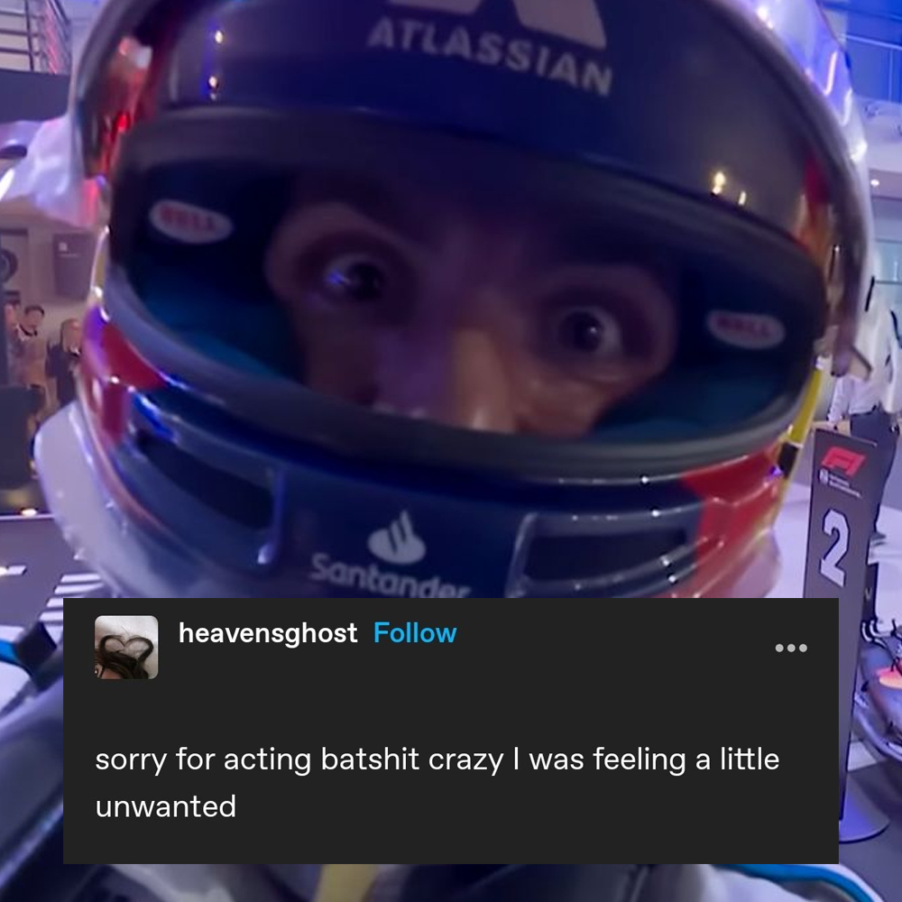 forzasainza's tweet photo. carlos sainz w text posts: a small 🧵 https://t.co/RrfJPajCeD
