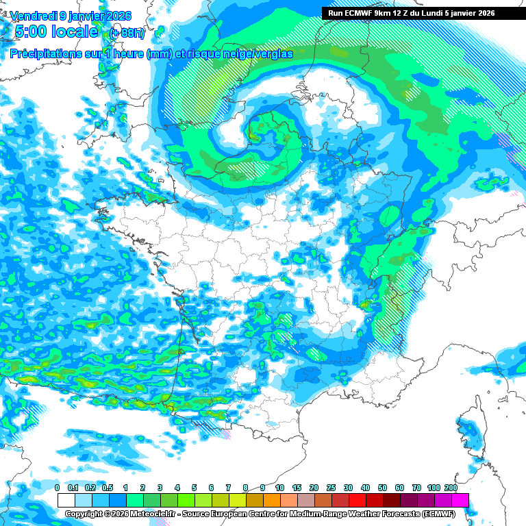 meteociel's tweet image. 🆕 Dès aujourd'hui Météociel vous propose le modèle CEP/ECMWF Controle Forecast (ex-HRES) au meilleur de sa résolution (9 km) (sans interpolation vers une grille 0.1°) !

Les cartes seront disponibles sur Météociel 30 à 40 minutes avant l'horaire standard de la publication des…