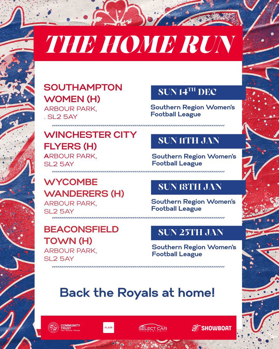 Three games at home in January, we’d love for you to join us #readingfc fans 🏡 

Pre-purchase your tickets here: app.fanbaseclub.com/Fan/Dashboard?…

🎟️ Adults £5 | U18’s £3
