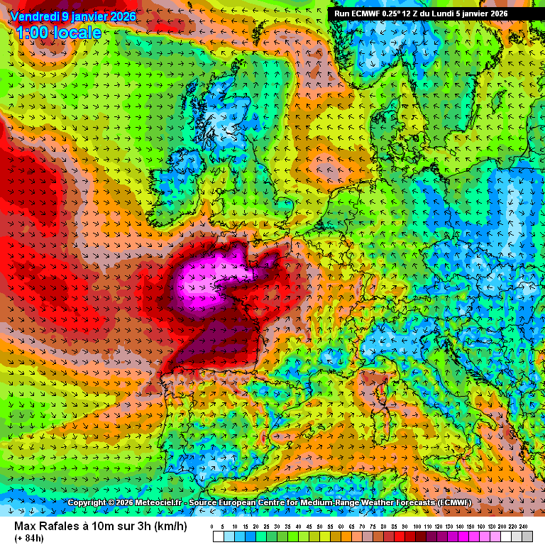 meteociel's tweet image. 🆕 Dès aujourd'hui Météociel vous propose le modèle CEP/ECMWF Controle Forecast (ex-HRES) au meilleur de sa résolution (9 km) (sans interpolation vers une grille 0.1°) !

Les cartes seront disponibles sur Météociel 30 à 40 minutes avant l'horaire standard de la publication des…