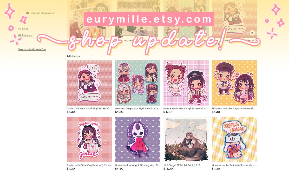 eury @ sf mini art mart ✿ tweet media