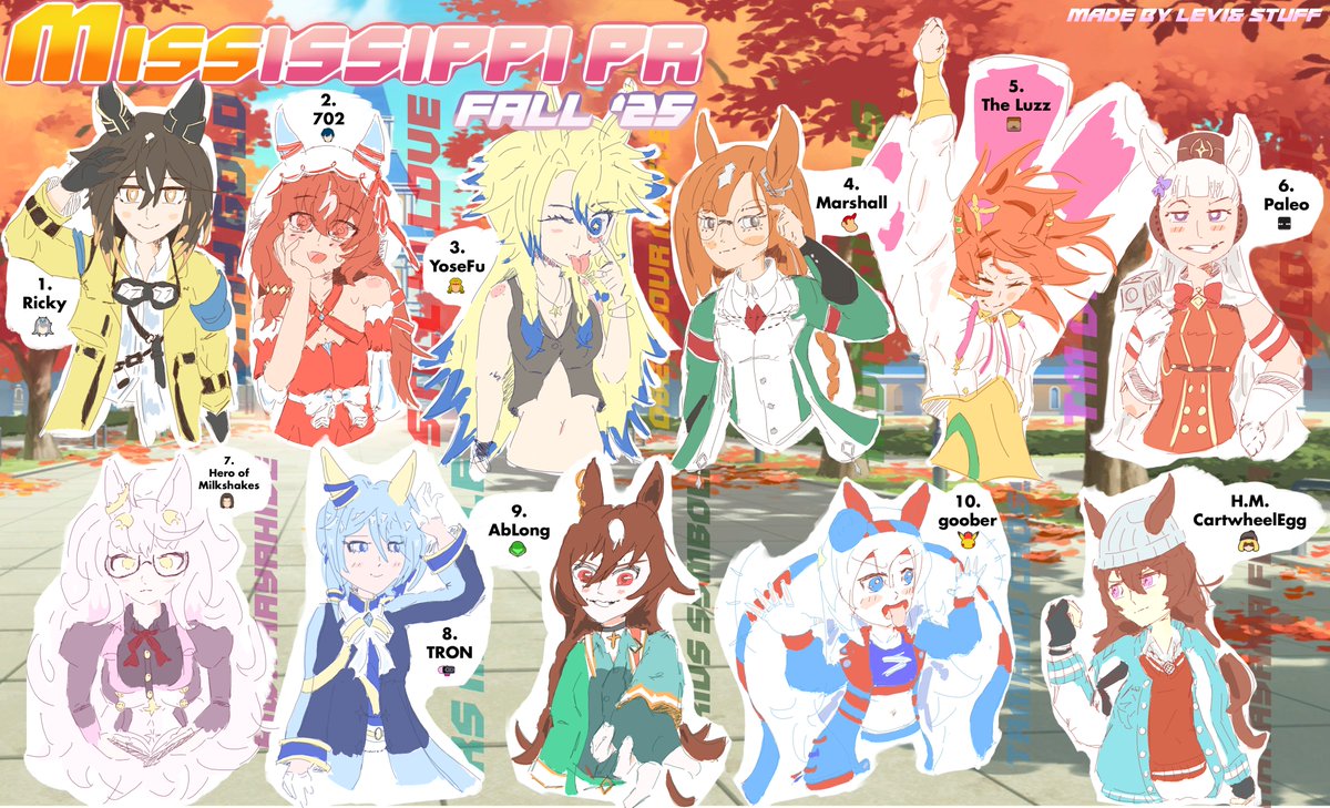 Congratulations to the Mississippi Smash Fall 2025 PR! Thank you <a href="/leviandstuff/">levi&stuff</a> for the Umazing graphic and thanks to all who supported the scene!