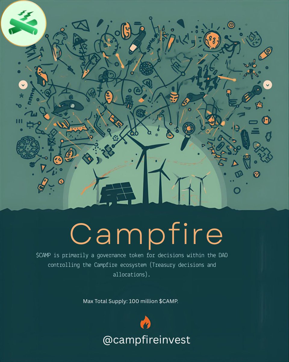 Crypto__baddie's tweet photo. Every day in web3, people chase memecoins and quick flips… Hoping for the next 10x.

@campfireinvest flips the scripts. It connects tokenized real-world energy assets with on-chain investing, letting you earn from sustainable projects that matter. 

There’s more… https://t.co/WKL1PEAEfT