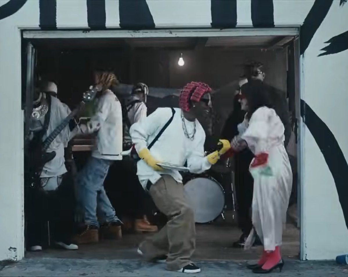 noniiforever's tweet image. winona ryder in ASAP rockys new music video ‘punk rocky’