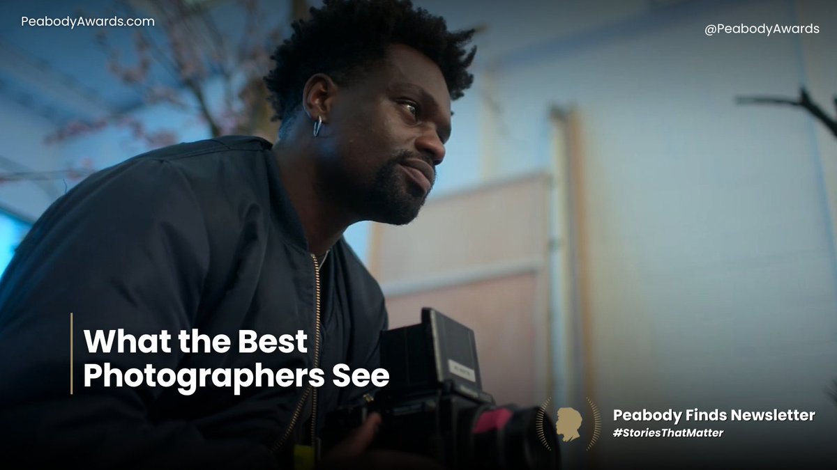 Celebrate the new year through the lens! 📸
Our latest #PeabodyFinds newsletter dives into <a href="/NatGeo/">National Geographic</a>’s Peabody-winning docuseries #Photographer, showcasing the extraordinary vision and talent of world-class photographers like <a href="/CampbellAddy/">Campbell Addy</a>, <a href="/Muheisen81/">Muhammed Muheisen</a>, <a href="/PaulNicklen/">Paul Nicklen</a>, and other