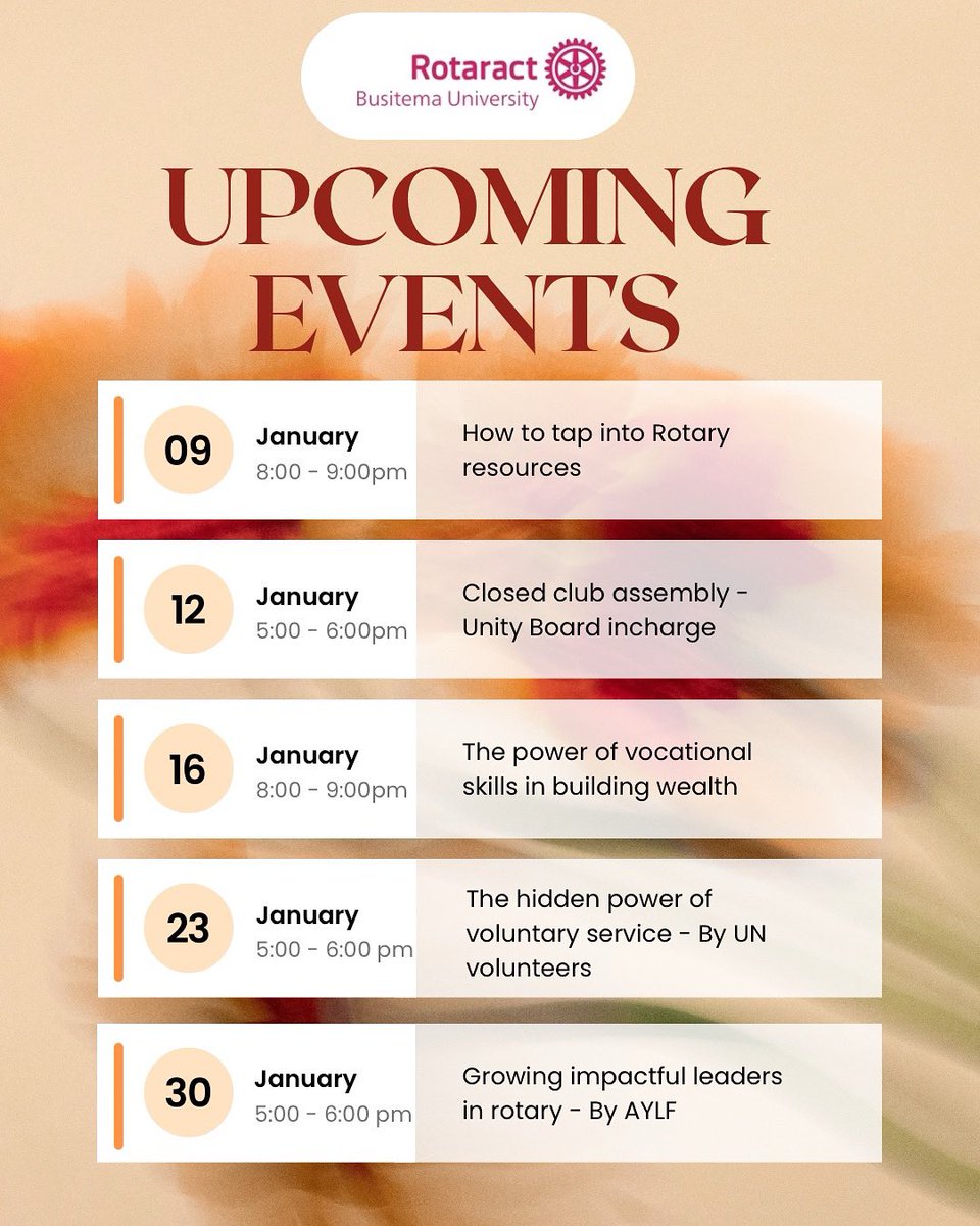 Rotaract club of busitema university tweet media