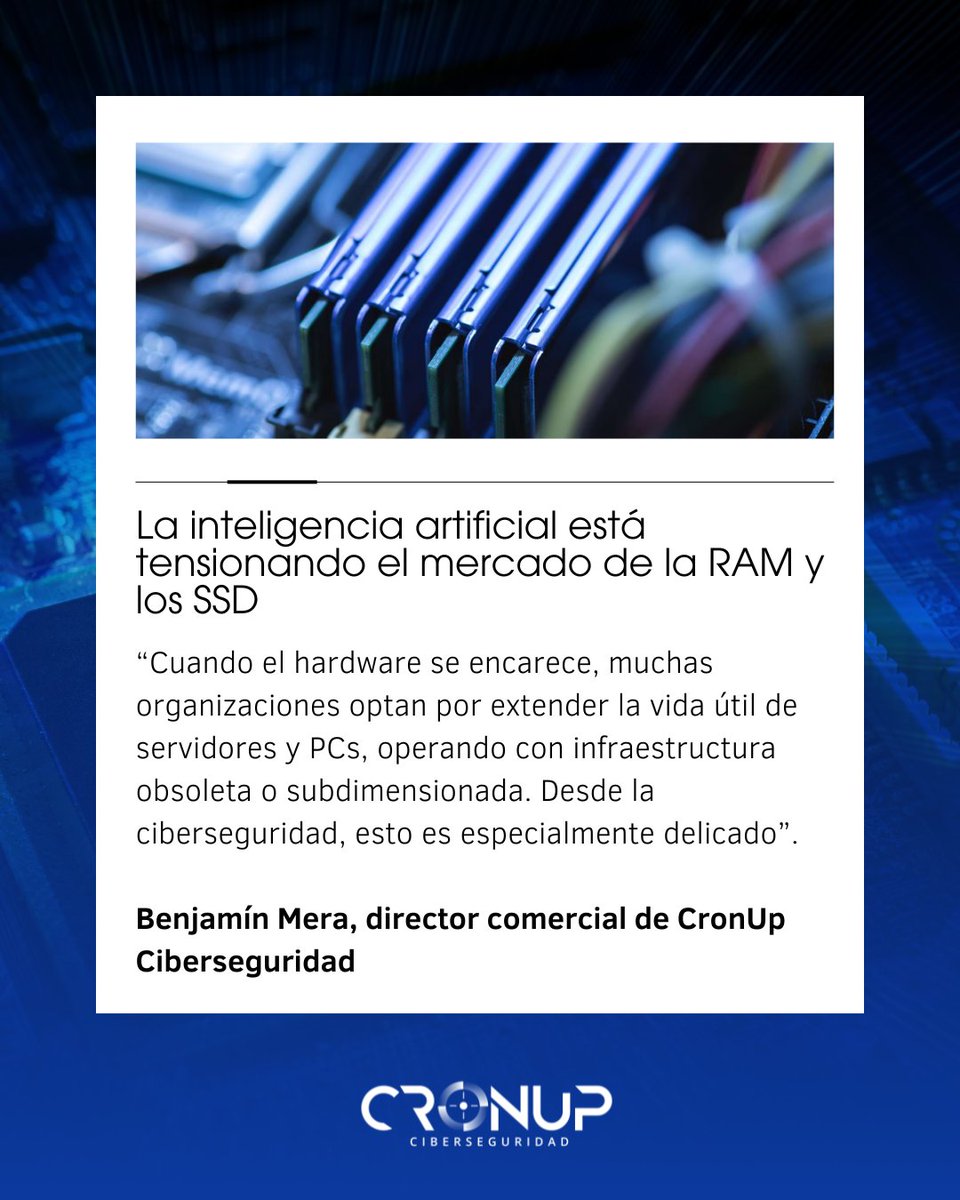 CronUp Ciberseguridad tweet media