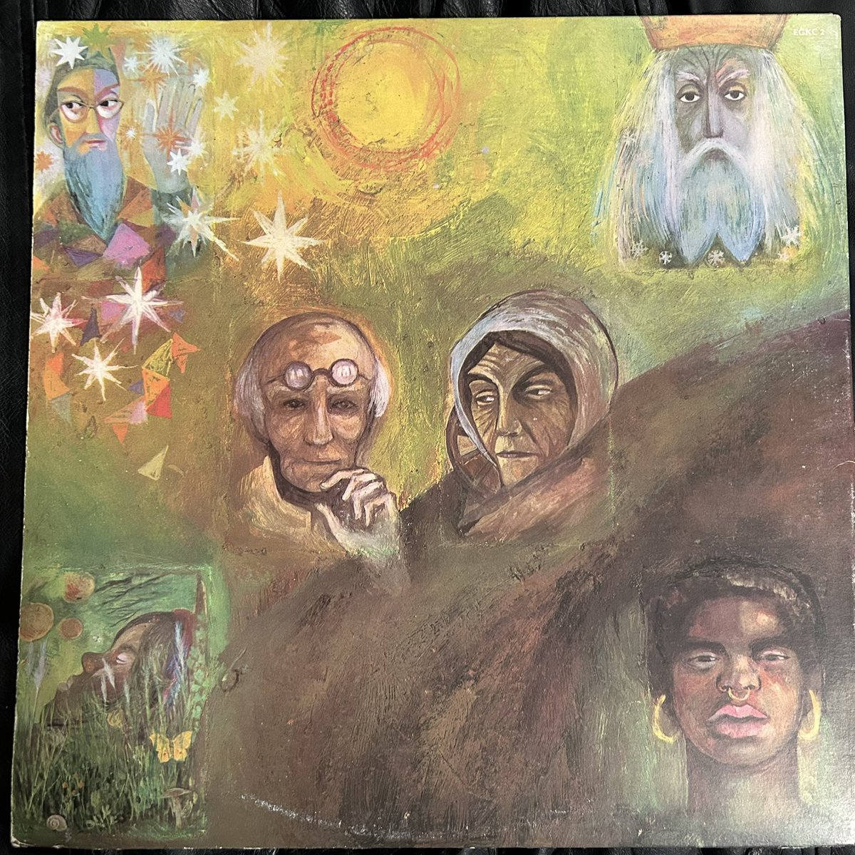 VariationsVinyl's tweet image. #AtoZ -The Redux- (Letter K)  
#KingCrimson “In the Wake of Poseidon” 1970  Second studio album. Yeah, I know-prog is a genius level holistic, immersive experience…Greg Lake’s final vocals with the band.  #nowspinning #vinyl #vinylcommunity