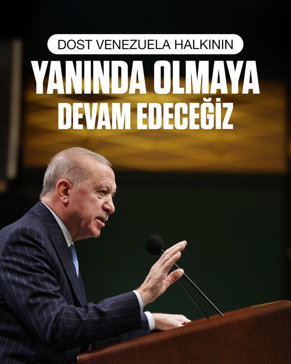 Biz iç politikayı da dış politikayı da ilkelerle yapan, akılla ve vicdanla yapan bir hükûmetiz.

Venezuela meselesinde de hem Türkiye için hem dost Venezuela halkı için en iyisi, en doğrusu ne ise onu yapmanın samimi gayretindeyiz.
