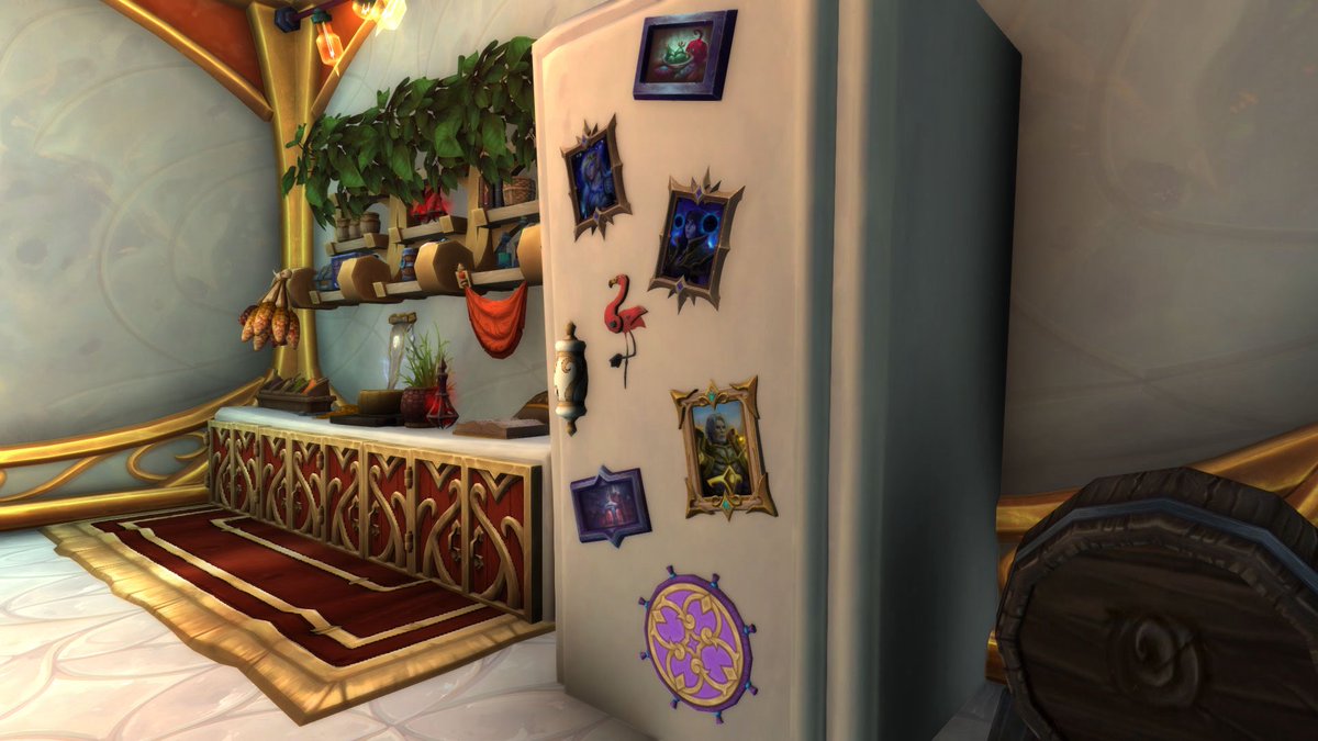 warchief_aynari's tweet photo. Details of my kitchen. I have a lot of work to do, because I’m rebuilding my house at the moment. I decided on the blood elf style, and changed the floor plan too. 😌 https://t.co/g3HnaNzA3n