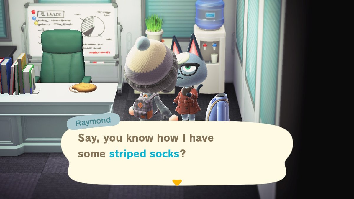 CalmingMadness's tweet image. Raymond is graciously sharing his socks with me 🧦

#AnimalCrossing #ACNH #AnimalCrossingNewHorizons
