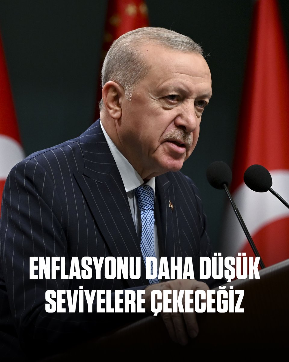 RTErdogan's tweet image. 2026 yılına ekonomi cephesinden gelen umut verici haberlerle giriyoruz.

Makroekonomik İstikrar ve Reform Programımızın semeresini başta enflasyon olmak üzere birçok alanda yavaş yavaş topluyoruz.…