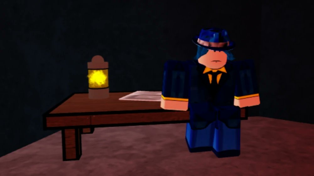 hes aura farming in this image let him be