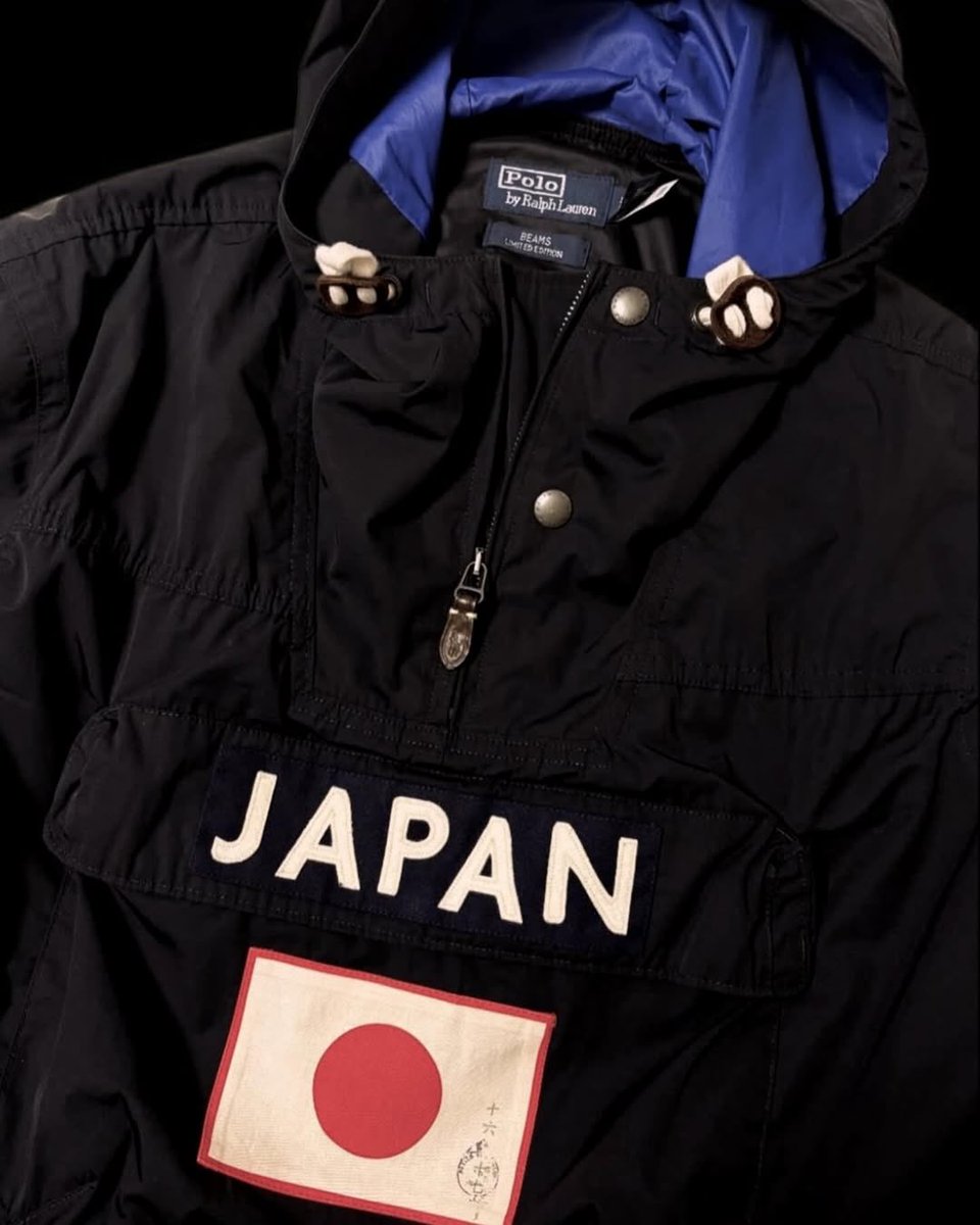 TheSiteSupply's tweet photo. Coming Soon: BEAMS x Polo Ralph Lauren Japan Anorak 👀 https://t.co/2XPRKS0fet