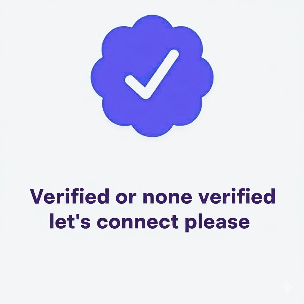 Verified or not!

Just Say Hi👋 and gain 103+ organic mutuals