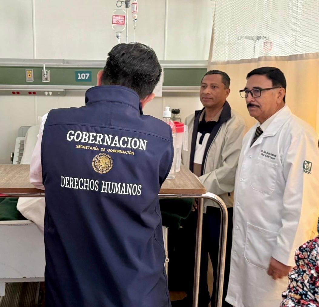 arturomedinap's tweet image. Como parte de la atención integral a las personas afectadas por el accidente del Tren Interoceánico en #Oaxaca, este lunes continuamos visitando a quienes permanecen hospitalizados y a sus familias, para acompañarlos de manera directa y garantizar que reciban la atención médica…