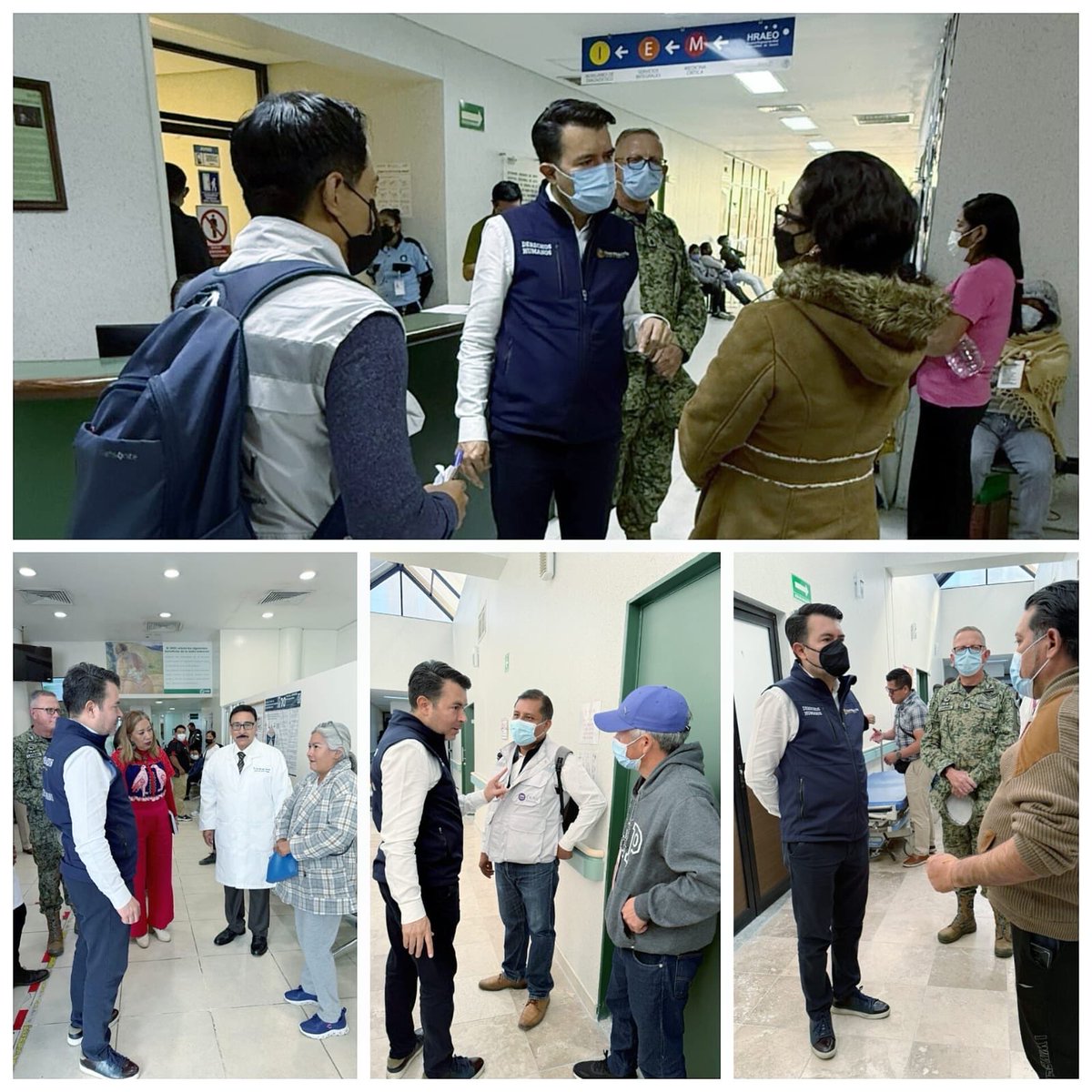 arturomedinap's tweet image. Como parte de la atención integral a las personas afectadas por el accidente del Tren Interoceánico en #Oaxaca, este lunes continuamos visitando a quienes permanecen hospitalizados y a sus familias, para acompañarlos de manera directa y garantizar que reciban la atención médica…