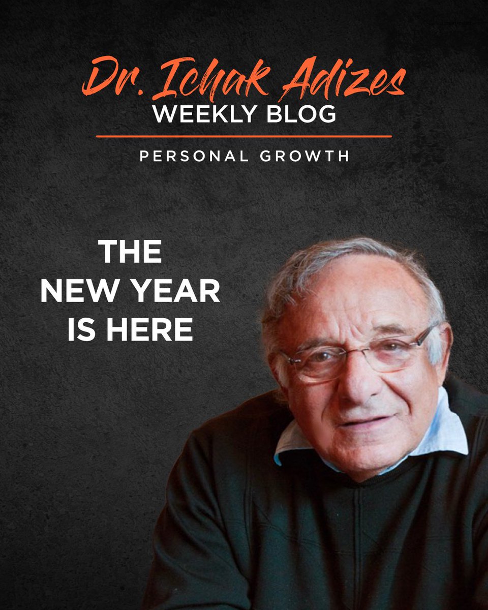 Dr. Ichak Adizes tweet media