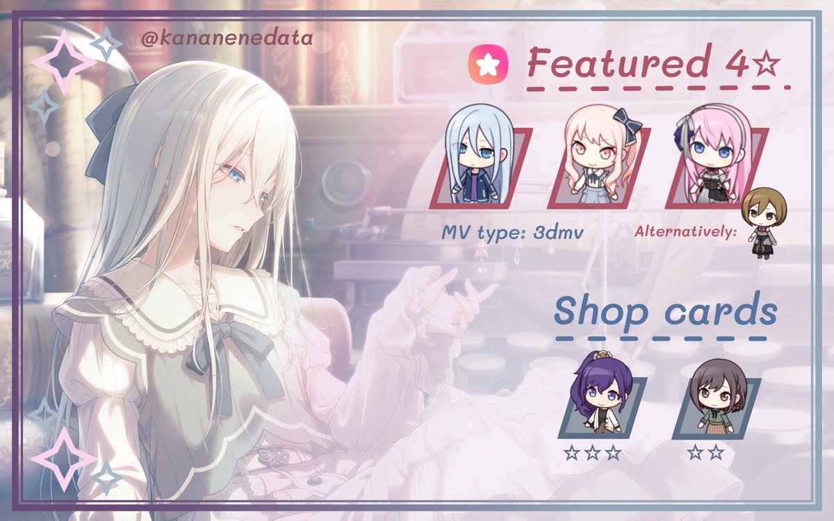 ₊˚.⋆⁺₊ Event Speculation ₊˚.⋆⁺₊ → Confirmed Event: Kana6 (Jan