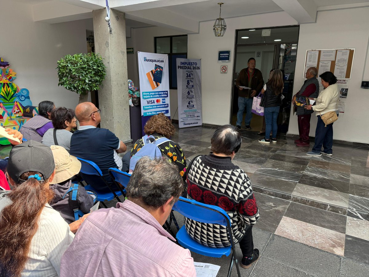 RominaCDV's tweet photo. Nuestras cajas de la Tesorería Municipal están funcionando para recibir el pago anual del predial. Recuerden que, durante enero, obtendrán un descuento de 8%, más un 8% adicional, si son contribuyentes cumplidos. ¡No dejen pasar esta oportunidad! https://t.co/m32YLW8Zuq