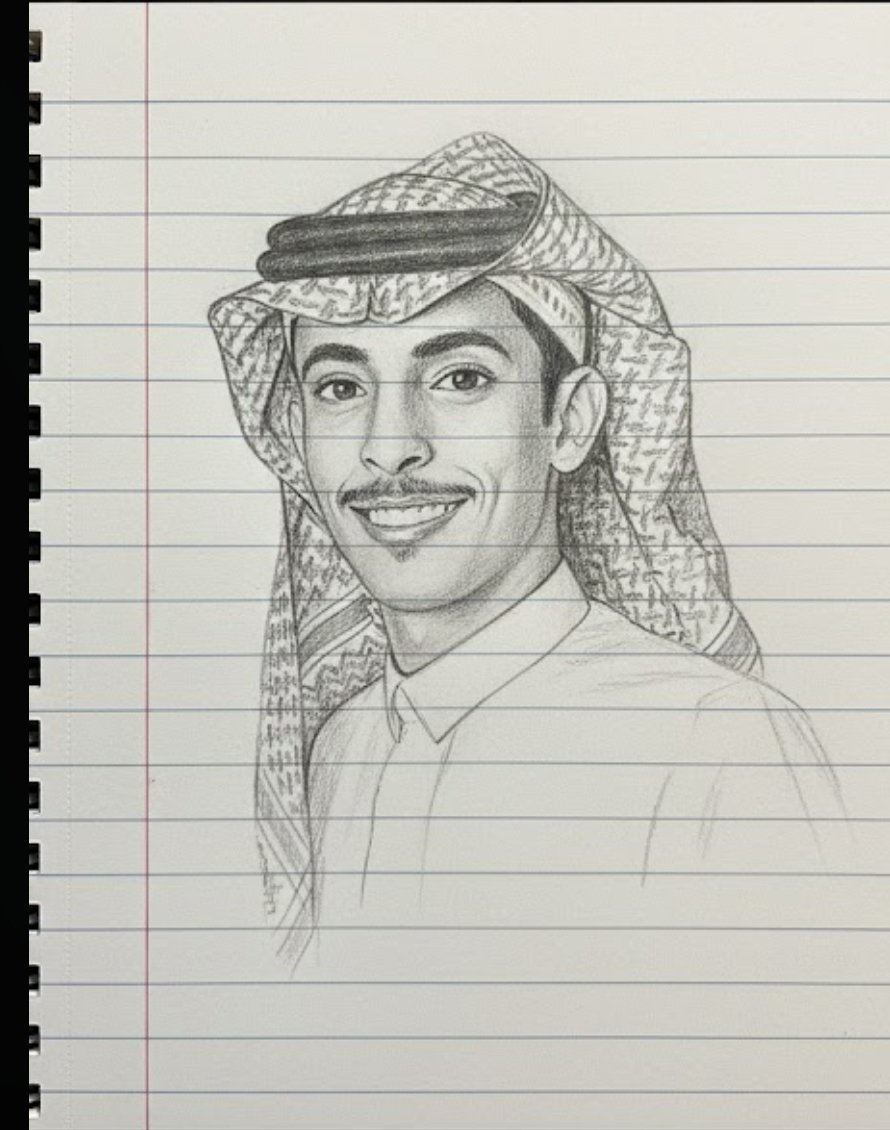 Drawnthem2's tweet image. @malshri69 
محمد الشهري 
السلام عليكم ورحمة الله وبركاته 
♡ عملت لك لوحه فنيه ورسمة ان شاءلله تشوفها وتنال اعجابك وتعطيني هديه دعم وتشجيع ♡
🤍ويعطيك الف عافيه يارب 😍