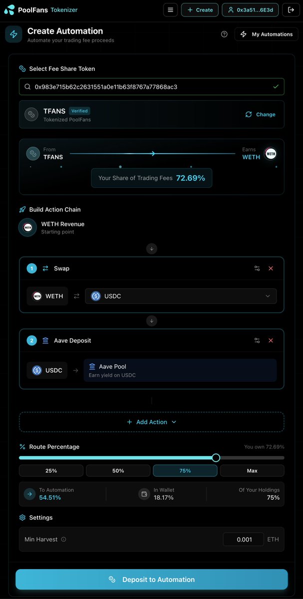 Happy New Years to all our Fans 🫶🎆

We can't wait to continue shipping you new tools to experiment with in 2026 💦

Here's what's coming next:
⏳Time-Wrappers
Route your trading fees for a limited time by locking your tokenized fees. Mint wrapped shares for incentives or