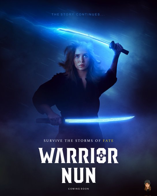 loulouct's tweet image. All actors in #WarriorNun spoke several languages in the series. This created a Global fan base. So, you get a worldwide audience that has gotten even larger and at the mere mention of a Season 3, imagine all the 15mil tweets turn into subscribers. it's a win-win all the way…