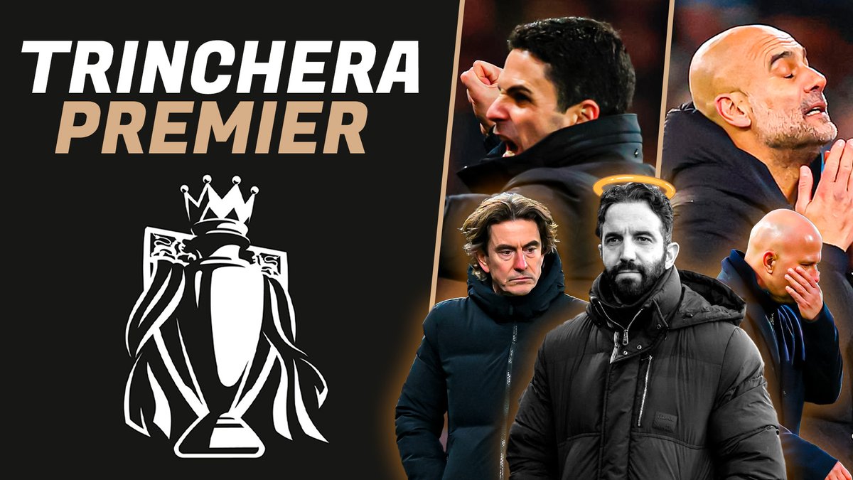ArsenalInteract's tweet photo. #TrincheraPremier
- Manchester United despide a Amorim
- Chelsea ayuda al Arsenal
- Liverpool y Tottenham empatan
DIRECTO: https://t.co/8t9ZhSpTqH https://t.co/HL5c8ARSay