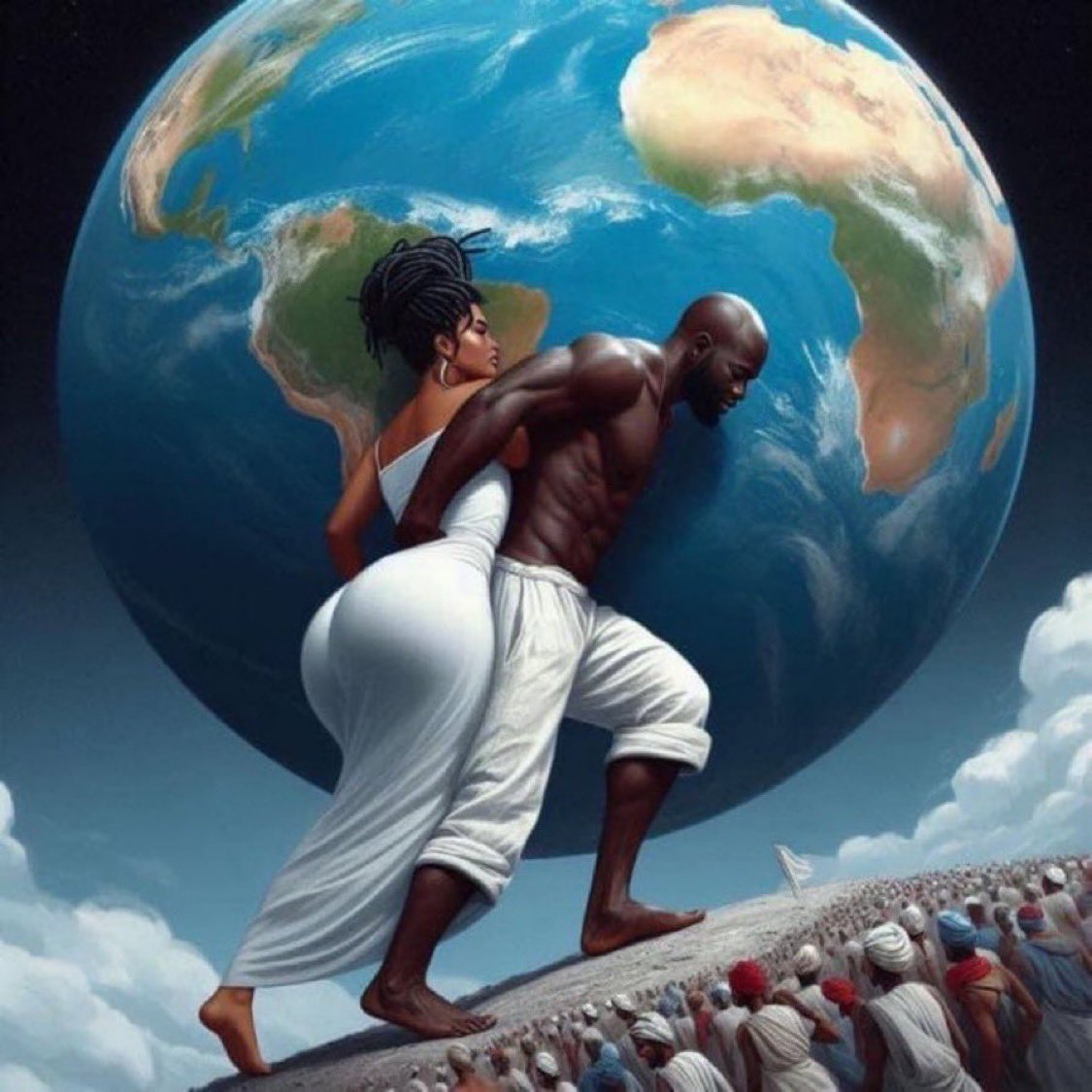 Hoopss's tweet image. What is your interpretation of this artwork?