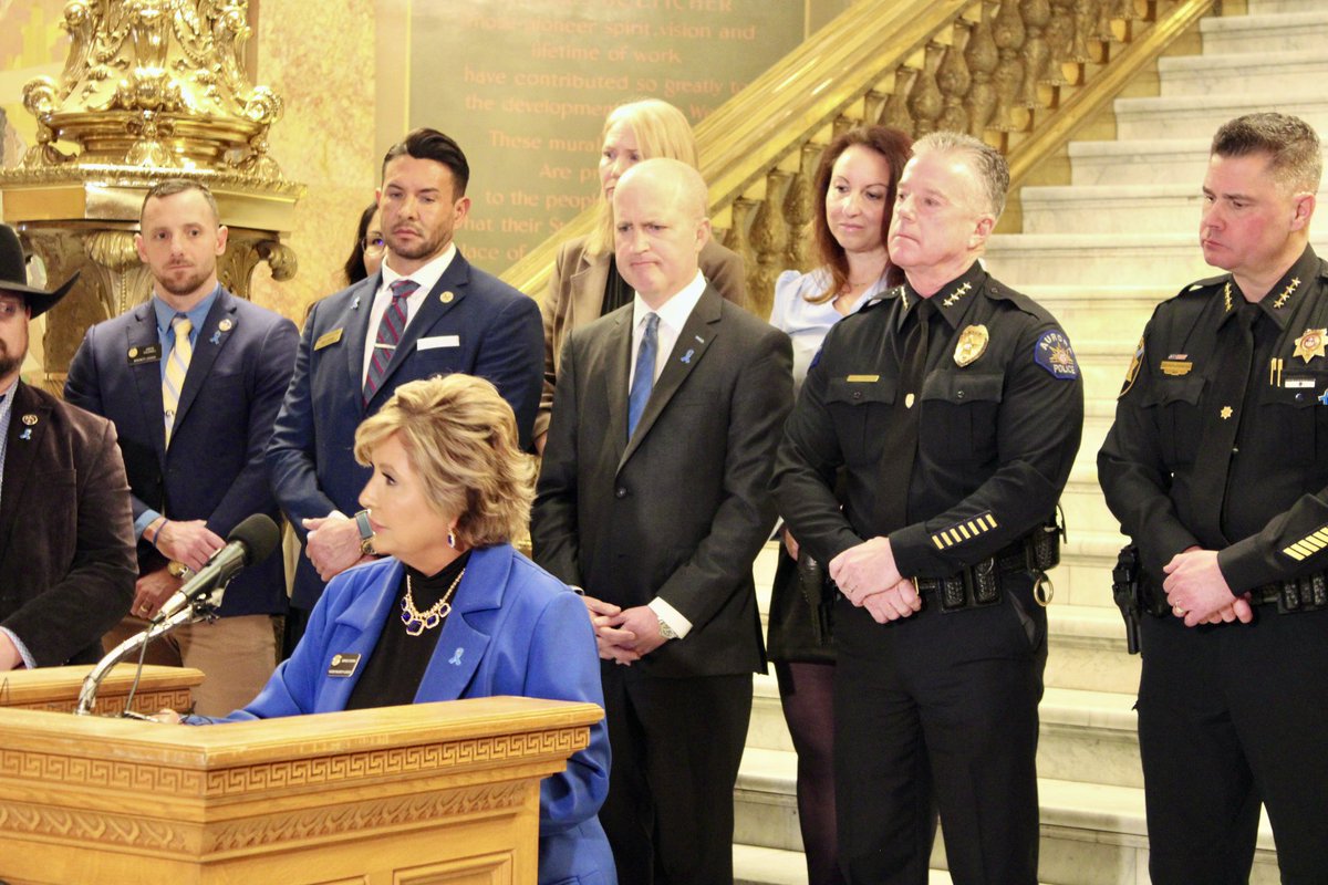 Today, District Attorney Brian Mason joined a bipartisan coalition of lawmakers at a press conference to introduce legislation aimed at strengthening Colorado’s laws against human trafficking.