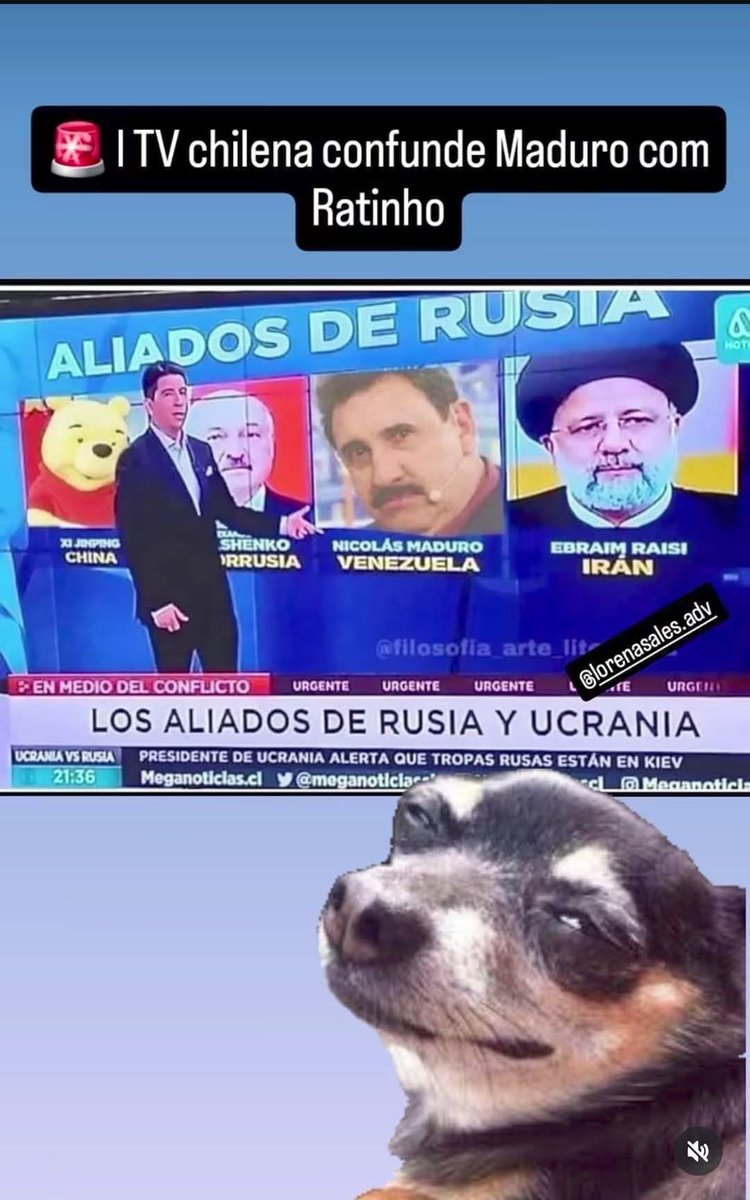 Oh galera avacalharam com #ratinho aqui kkkk
#venezuela
#maduro
#lulaladrao