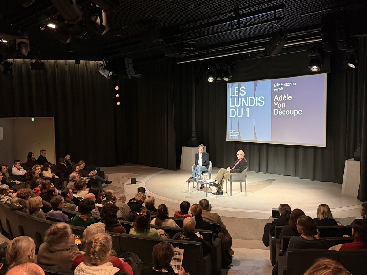 jclabarre's tweet photo. Les Lundis du 1
Édition 2026 avec Adèle Yon interviewée par @ericfotto https://t.co/ugzK6r2j93
