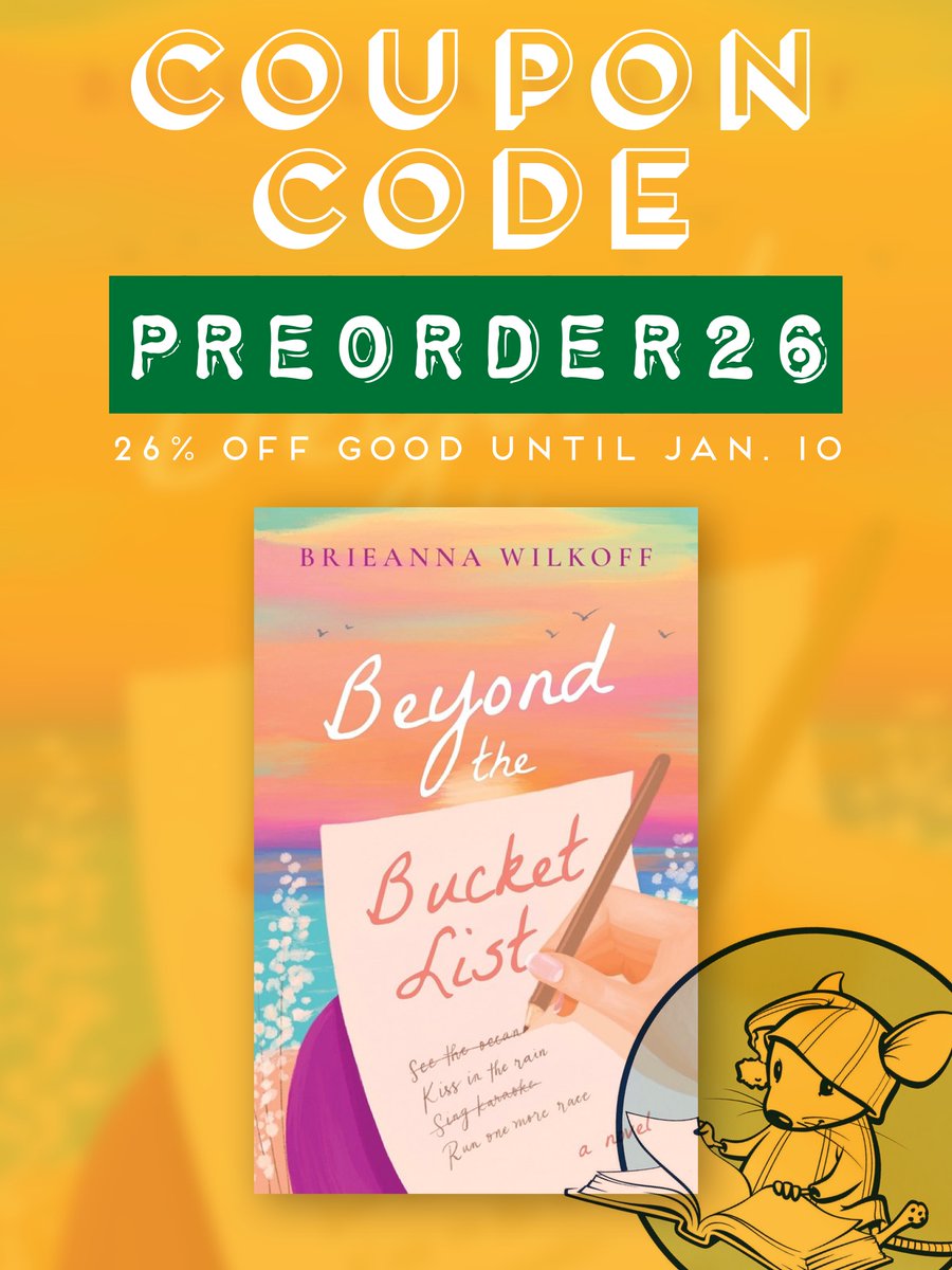 Happy New Year, all! My sophomore novel will be released March 24! Preorder today with Cover to Cover (<a href="/covertocover_oh/">Cover to Cover—Updates Only</a>) and get 26% off! Use coupon code PREORDER26. Don't wait as the discount ends Jan. 10. Details at covertocoverchildrensbooks.com/new-year-preor…