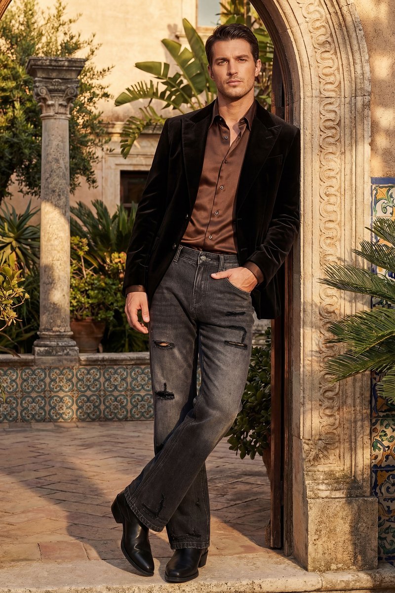 BARABASMEN's tweet image. Start 2026 shining ✨ The Cameron Ripped Jeans — now 15%–30% OFF!”
 #BarabasMen #NewYearStyle #DenimEssentials #RippedJeans #2026Fashion