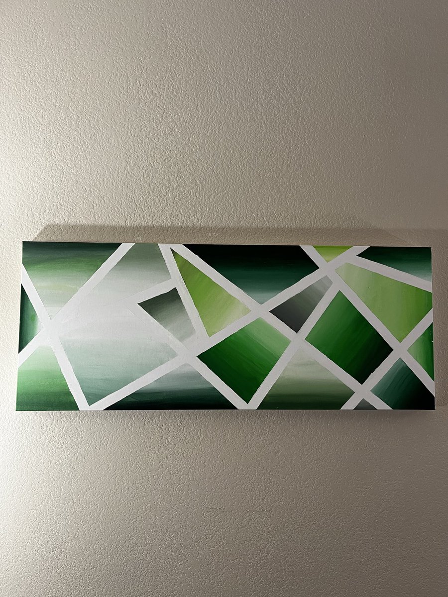 New painting me &amp; <a href="/ess_babii/">🖕🏼</a> worked on together 💚