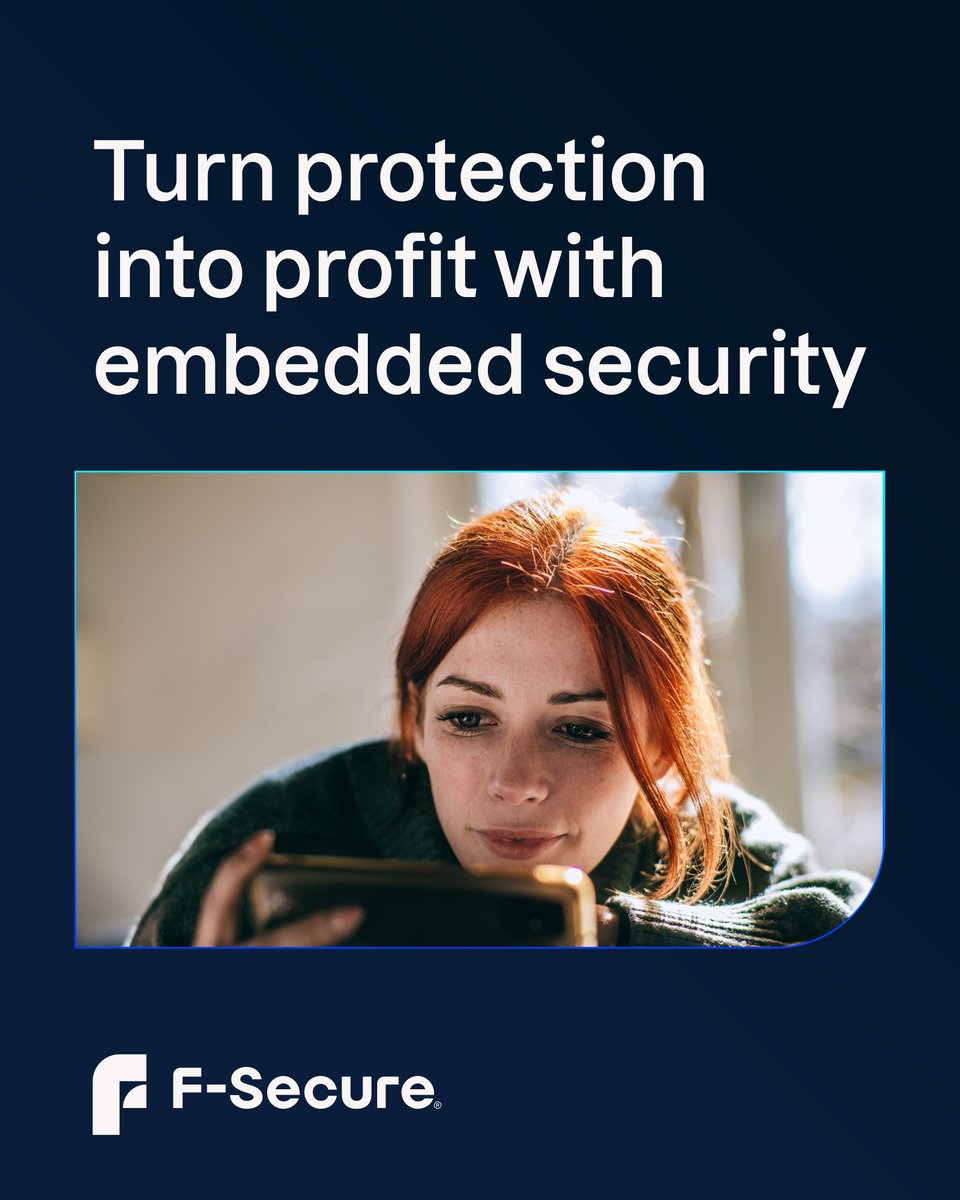 FSecure's tweet image. Meet our experts at CES 2026 – Limited meeting slots left
 
Join us at The Venetian to explore how embedded security helps you unlock new business opportunities. Book a meeting now: f-secure.com/en/partners#co…