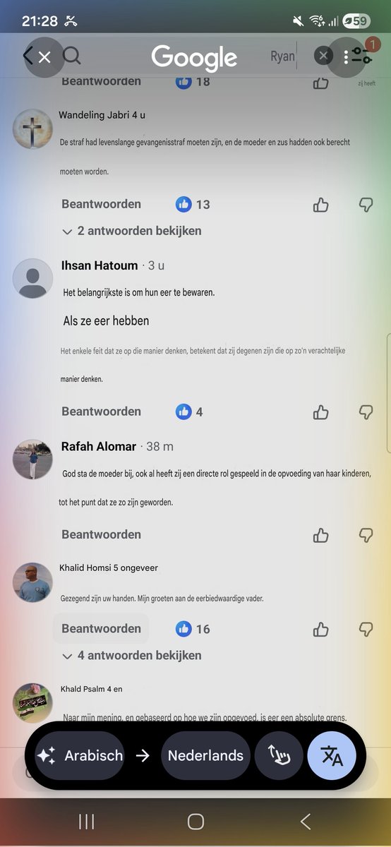 a48kam's tweet image. Kijk wat sommige Syrische moslims die in Nederland wonen zeggen over de dood van het meisje Rayan