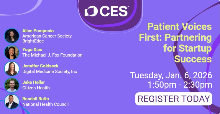 AlicePomponio's tweet photo. First time at #CES2026 speaking on patient-first approaches in tech design--building brighter future for health outcomes...
@AmericanCancer BrightEdge #EveryCancerEveryLife #vc #cancer #innovation @CTATech @CES https://t.co/jg4yKzk8Gb