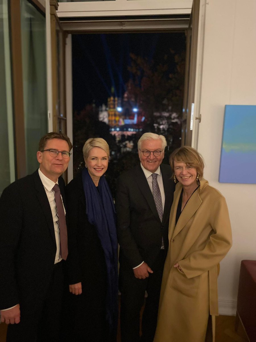 Lieber Herr Bundespräsident, von Herzen alles Gute zum 70. Geburtstag! Vielen Dank für den jahrelangen Einsatz für die Demokratie, deine Verbundenheit zu MV und unsere Freundschaft 🙏