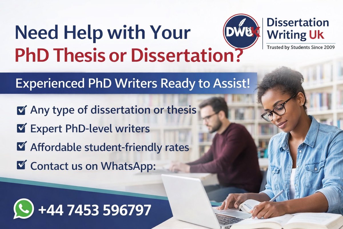 DissertationWUK's tweet photo. Need assistance with your thesis? Contact us with confidence 
#thesis #dissertation #research https://t.co/BCeDsCQAfV