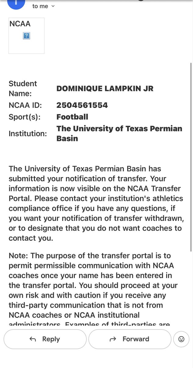 Dominique Lampkin Jr. tweet media