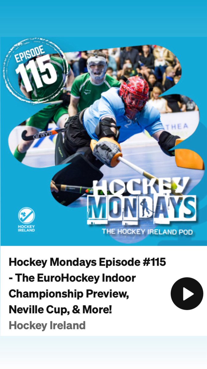 Great interview with the one and only Emmett Hughes following our men’s 1s Neville Cup victory on St Stephen’s Day 2025 well worth a listen - Stream Hockey Mondays Episode #115 - share.google/JhKzqHL9etgQ17…