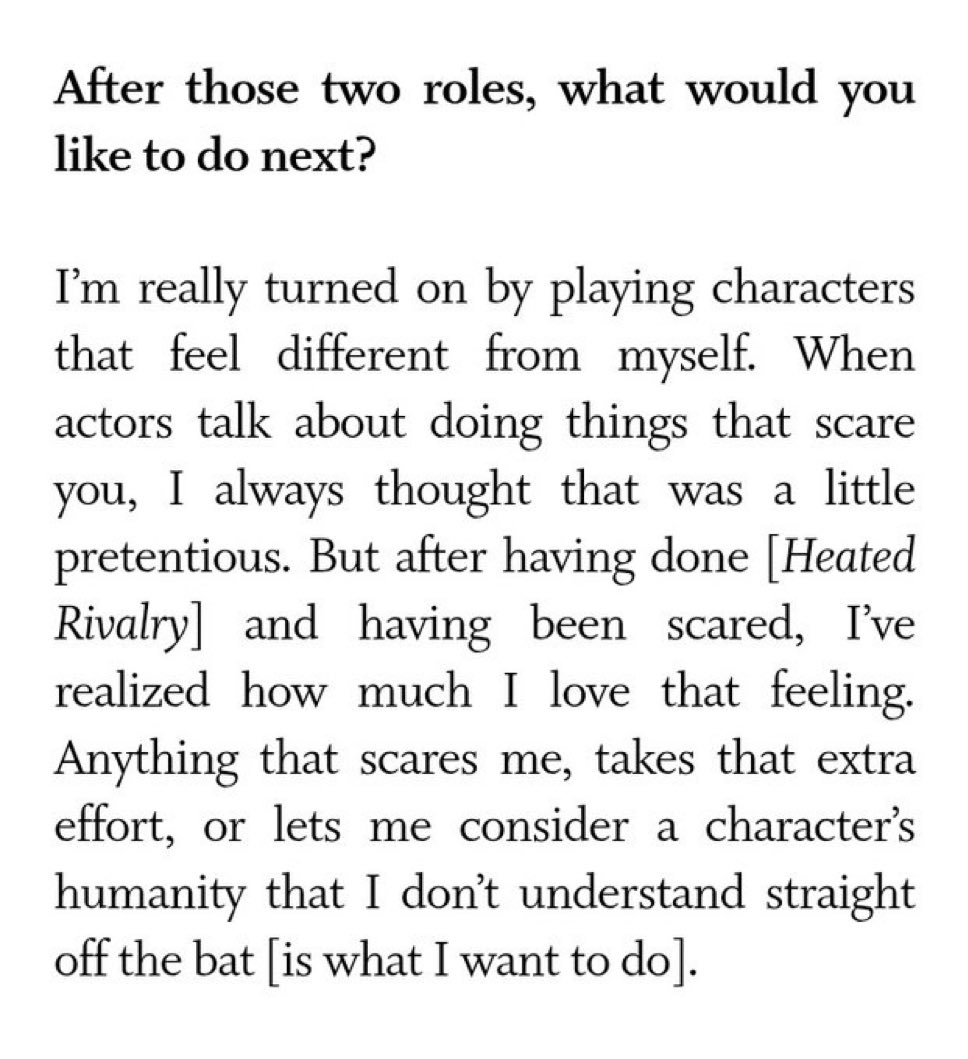 Connor Storrie really feels like he’s about to be a pivotal actor of his generation and I can’t wait to see it happen. 

(Quote from Connor’s interview with W Magazine)