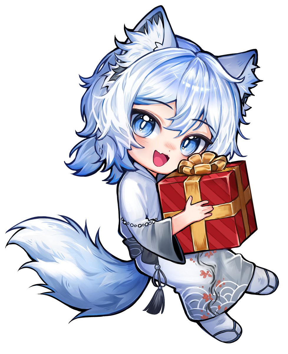 Chibi commissions 🧡💙