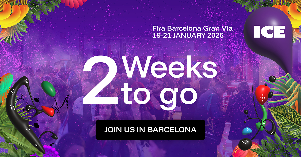 icegamingglobal's tweet photo. 2 WEEKS LEFT until #ICE26! 📆

The wait is almost over! In just one week, the global gaming industry will gather at ICE 2026 in Barcelona.

Don’t miss this game-changing event.

REGISTER NOW 🎟️ https://t.co/jahiOQdyk4

................. https://t.co/aOYn6LE1sS