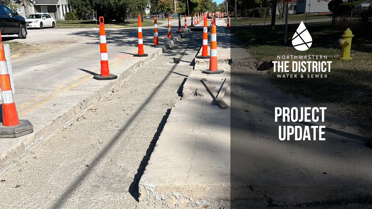 🚧Project Update: Waterline work starts in Moline in Lake Township this week, plus the closure of Wales Road in the City of Northwood continues  More info: bit.ly/3Nuj0rH