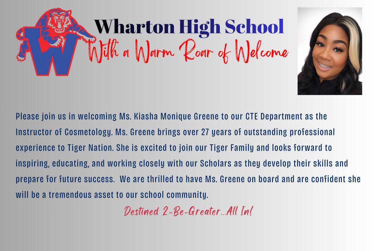 Wharton ISD tweet media